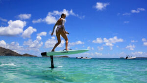 activities in sint maarten e-foiling jet-surfing sint maarten the hills residence vacation rentals simpson bay location de vacances