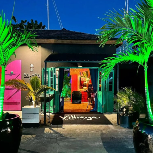 Palapa restaurant dinner in simpson bay sint maarten the hills residence vacation rentals