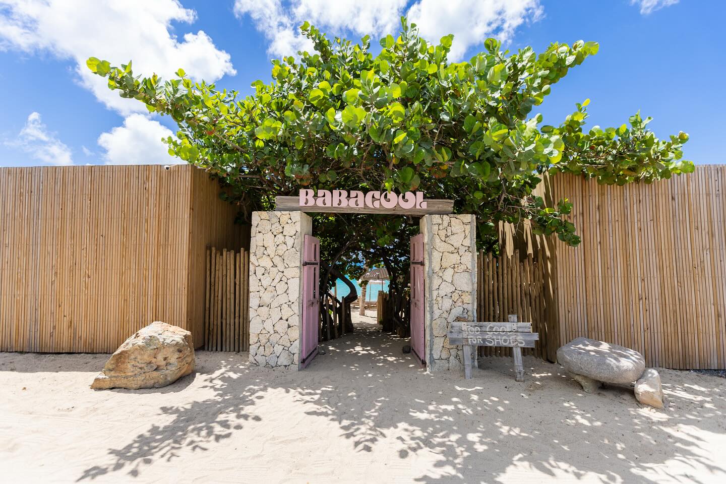 Le Babacool Restaurant Simpson Bay - Bar en Bord de Mer