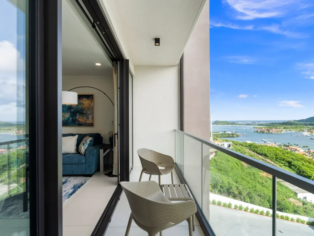 D426 1-bedroom condo at The Hills Residence, St Maarten vacation rentals in Simpson Bay