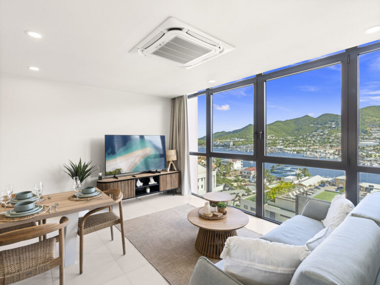 Apartment D-414 The Hills Residence Sint Maarten lagoon view