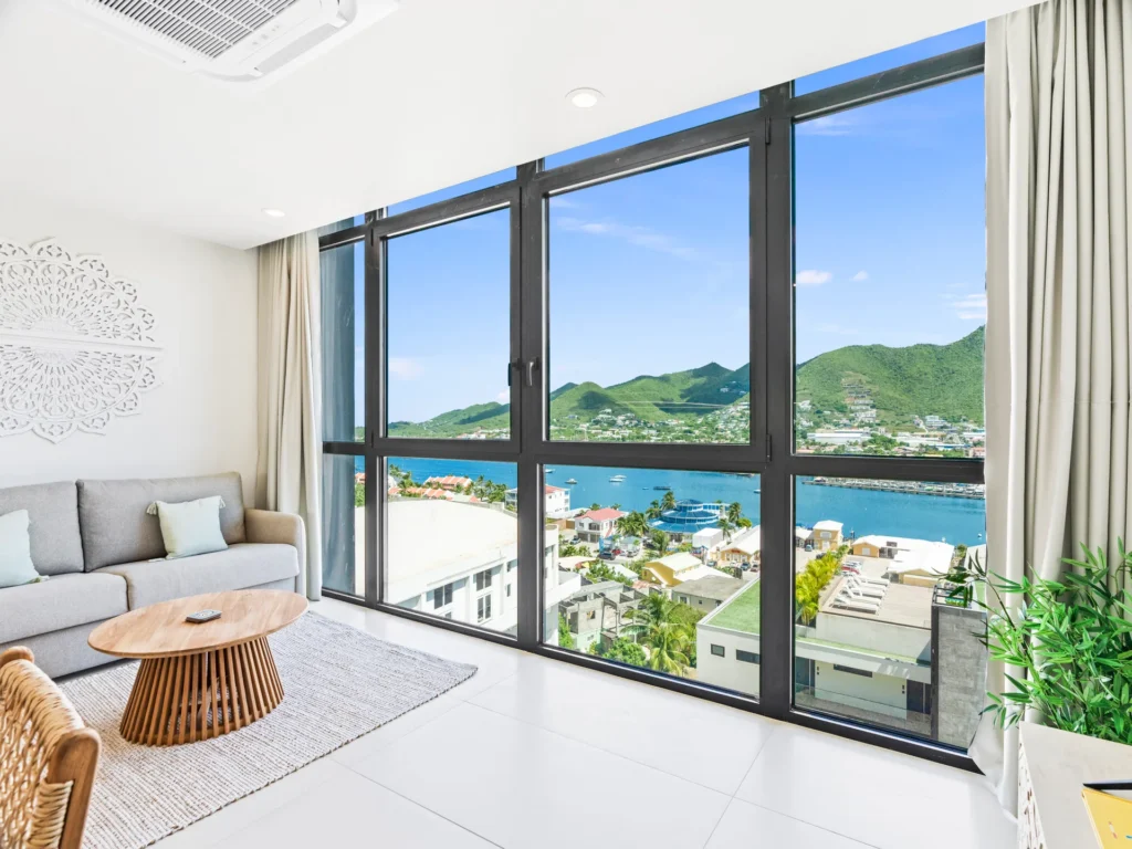 B245 Condo with amazing view vacation rental The Hills Residence Sint Maarten
