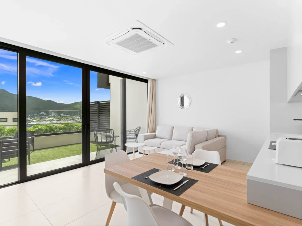 B244 Magnificent lagoon view apartment 3 vacation rental The Hills Residence Sint Maarten