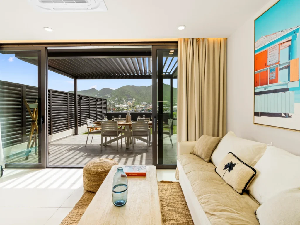 A101 1-bedroom condo at The Hills Residence, St Maarten vacation rentals in Simpson Bay