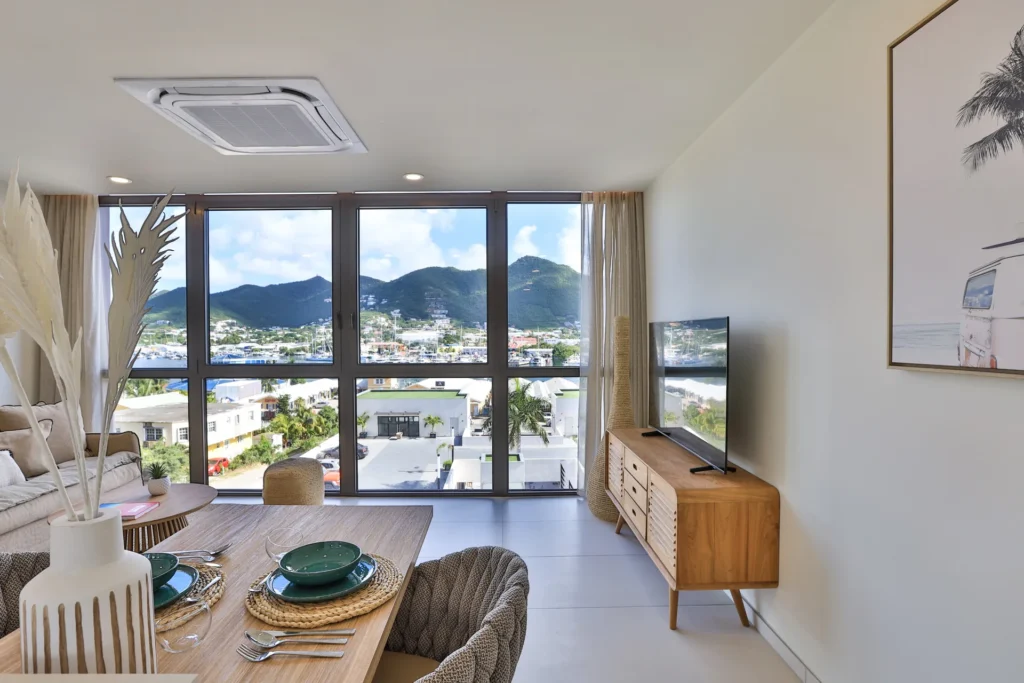 A115 1-bedroom condo at The Hills Residence in Simpson Bay, st maarten vacation rentals