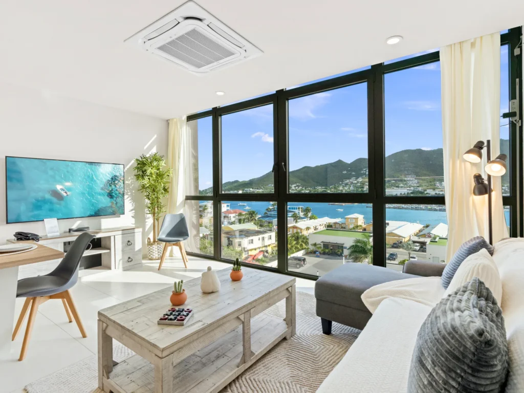 A123 1-bedroom condo at The Hills Residence, St Maarten vacation rentals in Simpson Bay