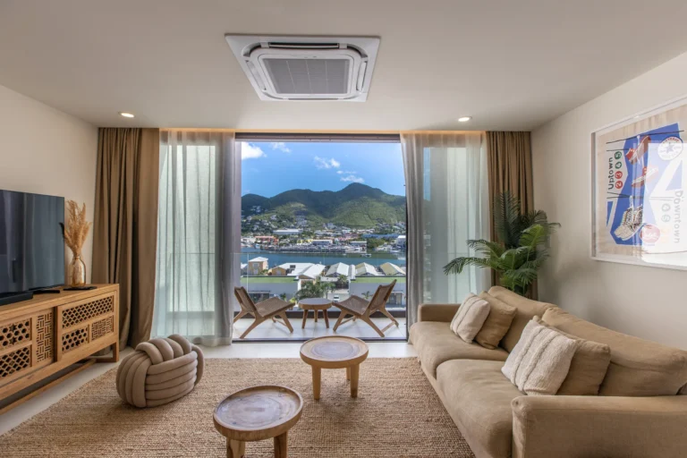 A124 condo at The Hills Residence, Simpson Bay, St Maarten condo rentals by 4U Real Estate