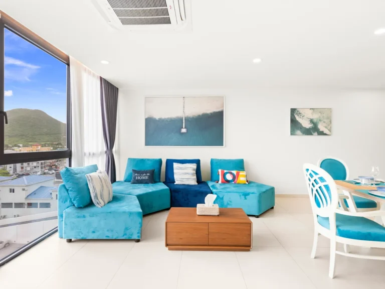 A137 The Hills Residence, 2-bedroom condo vacation rental Simpson Bay by 4U Real Estate