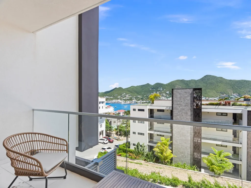 B214 1-bedroom condo at The Hills Residence, Simpson Bay vacation rentals