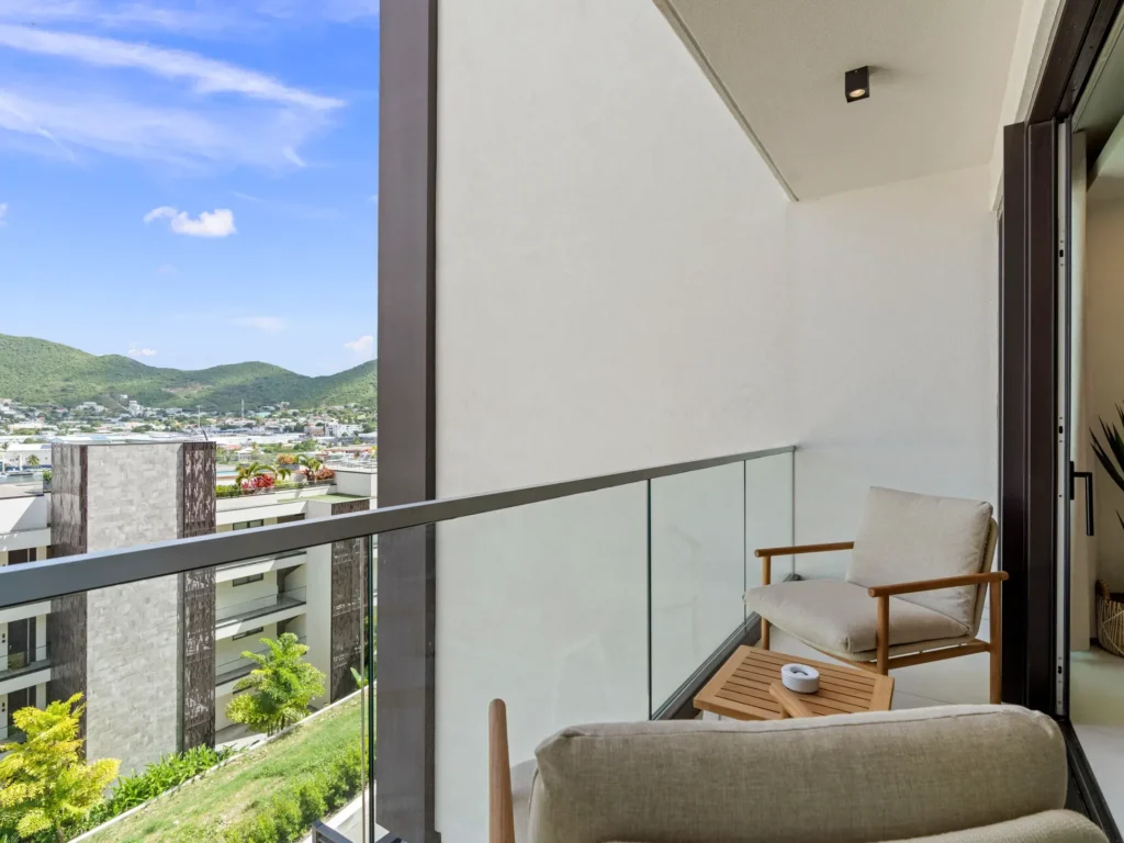 B226 1-bedroom condo at The Hills Residence, Simpson Bay vacation rentals