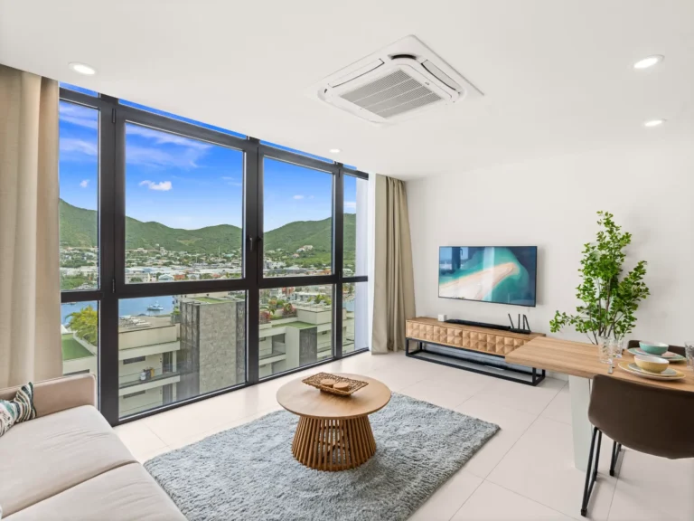 B237 1-bedroom condo vacation rental Simpson Bay at The Hills Residence, Sint Maarten