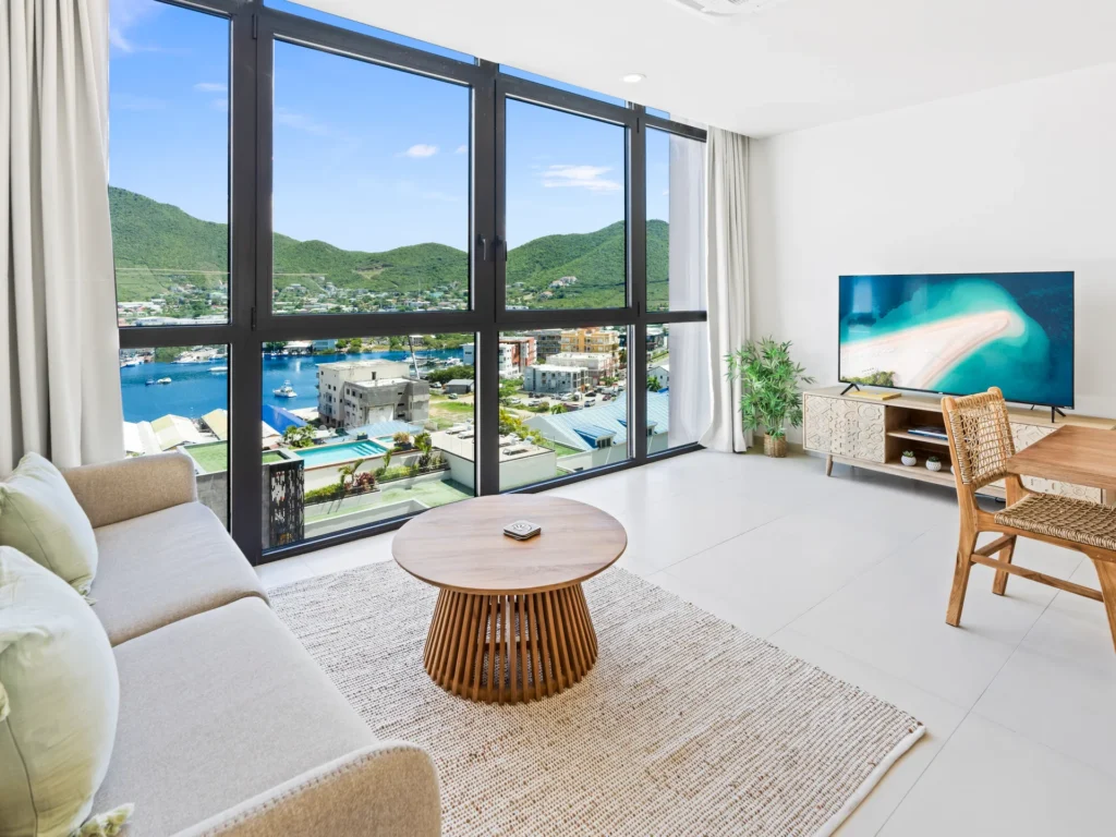B245 1-bedroom condo at The Hills Residence, Simpson Bay vacation rentals