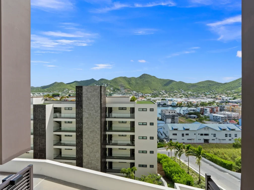 C314 1-bedroom condo at The Hills Residence, Simpson Bay vacation rentals