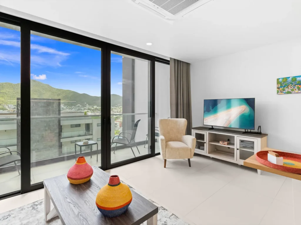 C316 1-bedroom condo at The Hills Residence, Simpson Bay vacation rentals on Sint Maarten