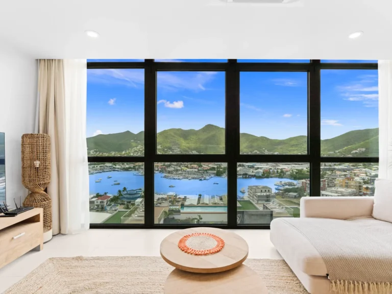 C347 condo at The Hills Residence, st maarten condo rentals in Simpson Bay