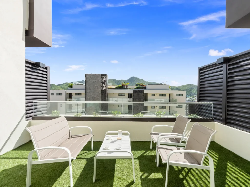 D404 1-bedroom condo at The Hills Residence, St Maarten vacation rentals by 4U Real Estate