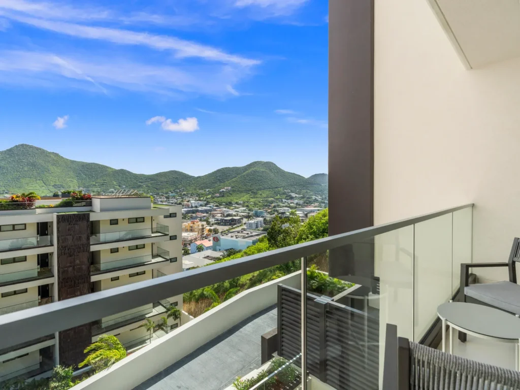 D414 1-bedroom condo at The Hills Residence, St Maarten vacation rentals in Simpson Bay