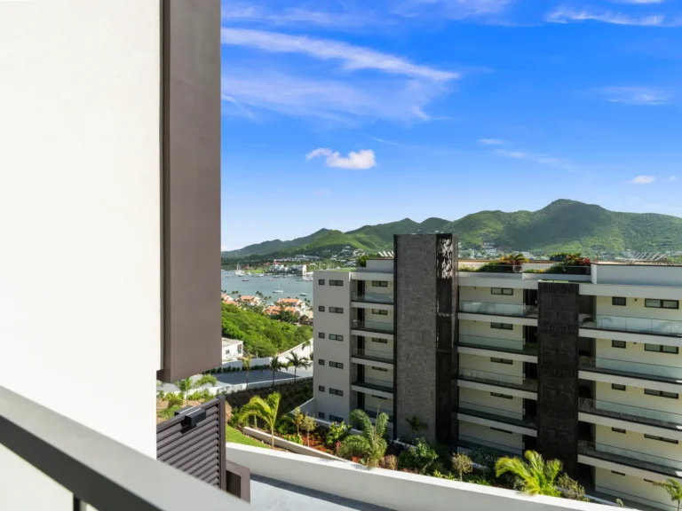 D414 condo at The Hills Residence, St Maarten condo rentals in Simpson Bay