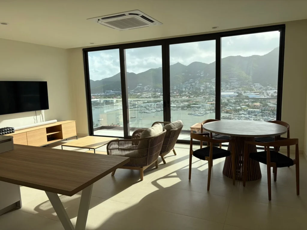 Appartement 2 chambres D-448 à The Hills Résidence, immobilier Sint Maarten à Simpson Bay