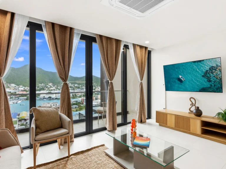 1-Bedroom Condo with Balcony at The Hills Residence, Simpson Bay