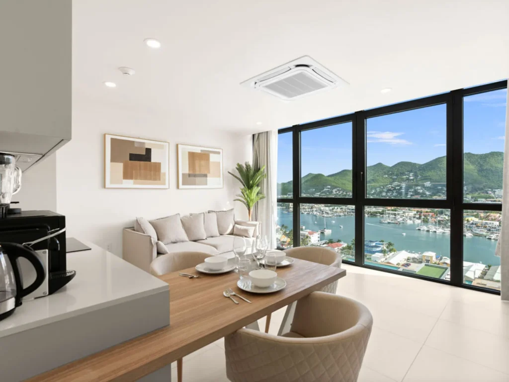 C345 1-bedroom condo at The Hills Residence, st maarten vacation rentals in Simpson Bay