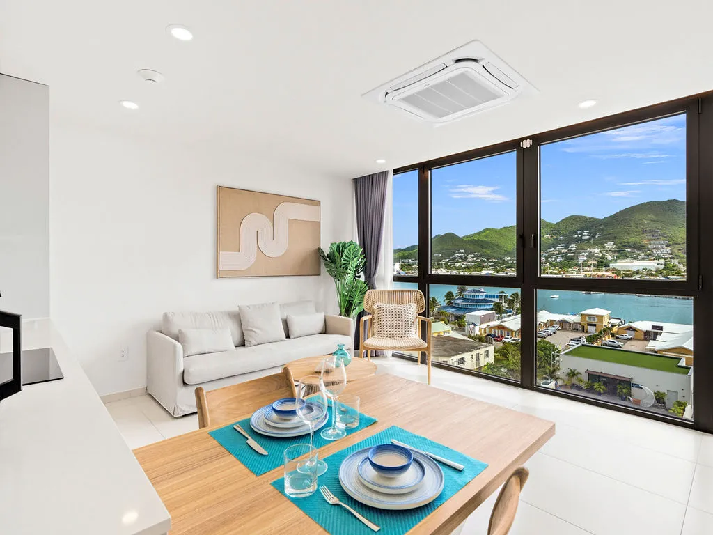 A135 1-bedroom condo at The Hills Residence, St Maarten vacation rentals in Simpson Bay