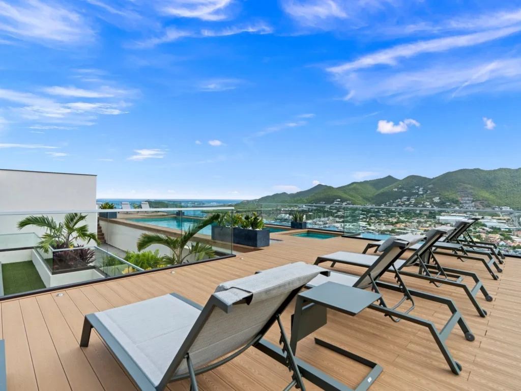 Appartement 3 chambres D424 de The Hills Résidence, location SXM à Simpson Bay