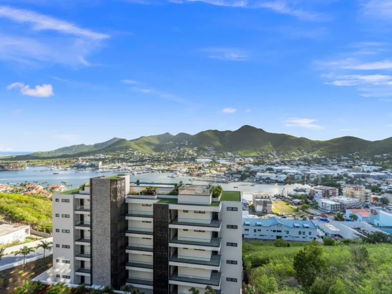 C-313 1-bedroom condo at The Hills Residence, Simpson Bay, invest in SXM