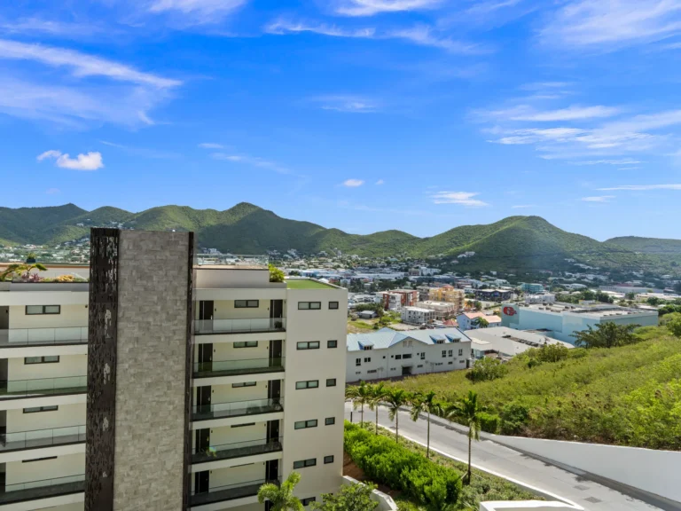 1-bedroom condo C-315 at The Hills Residence, sxm real estate for sale in Simpson Bay